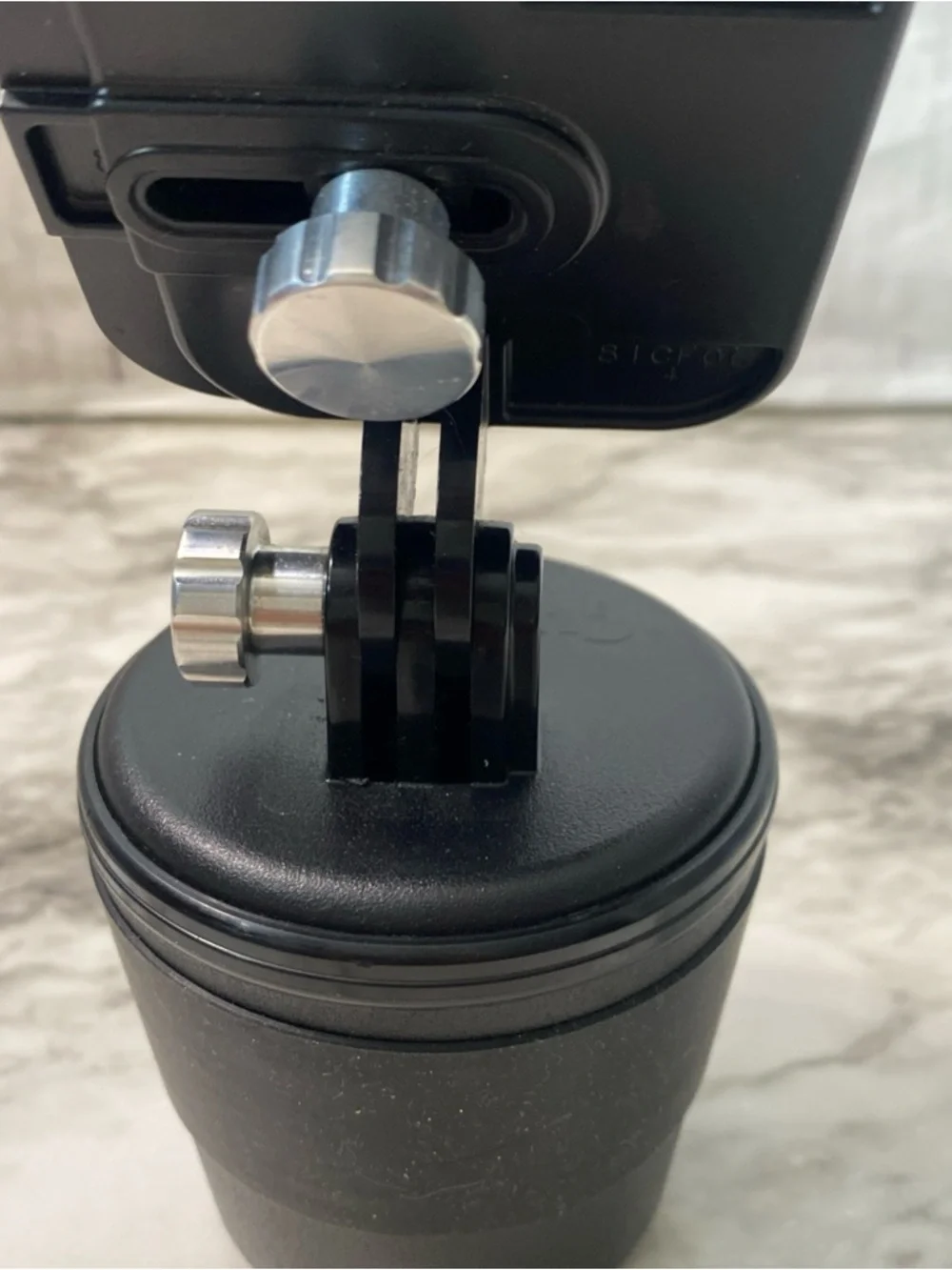 WeatherTech Black CupFone Sticky-Suction Phone Mount